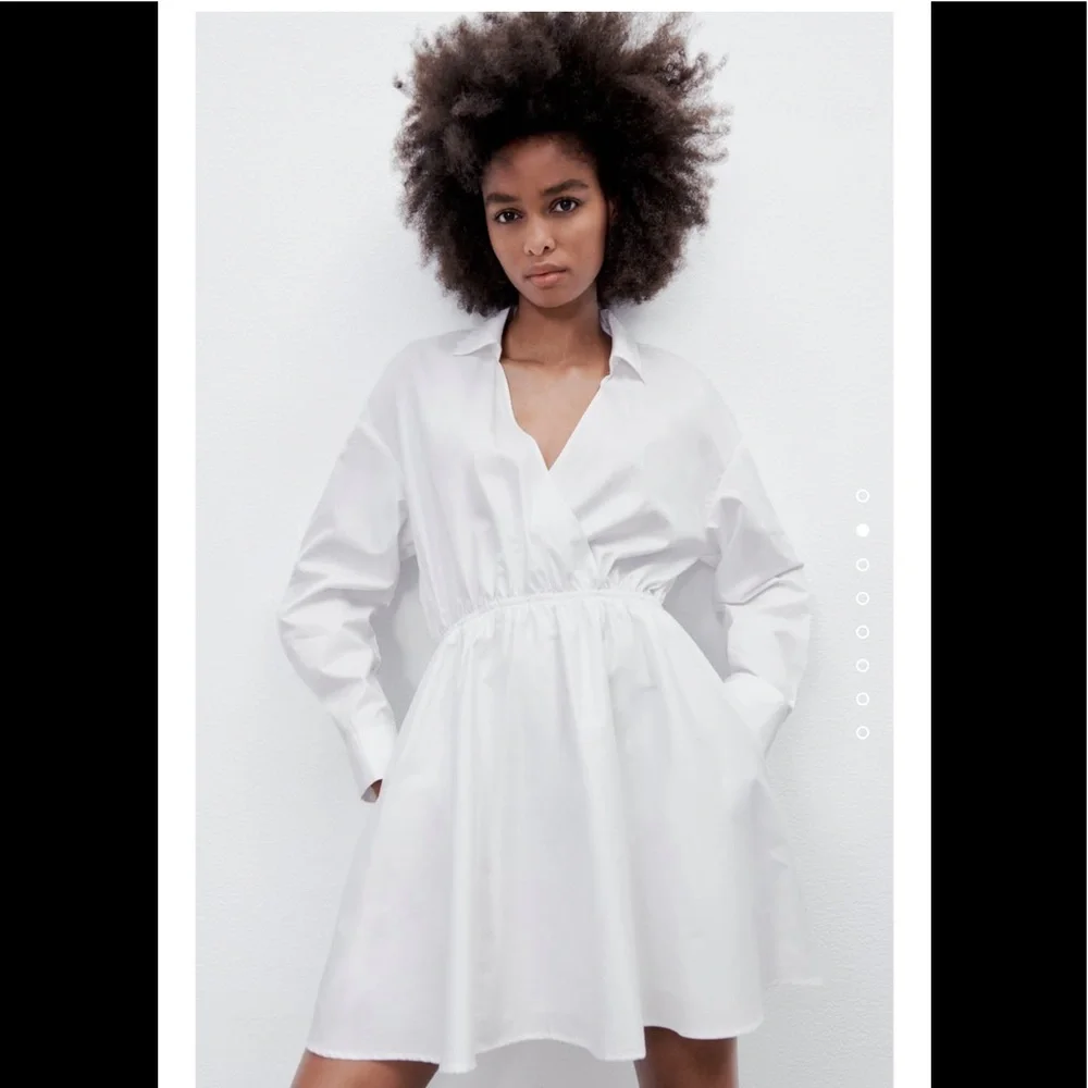 Zara white dress - Picture 3 of 6